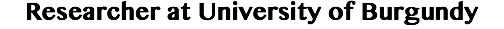 Researcher at University of Burgundy